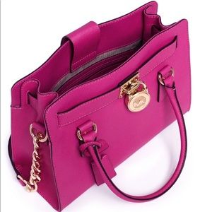 Michael Kors Hamilton Pink Purse ⭐️ Like New